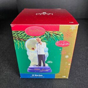 2004 Carlton Heirloom Collection, Frank Sinatra Ol' Blue Eyes Christmas Ornament
